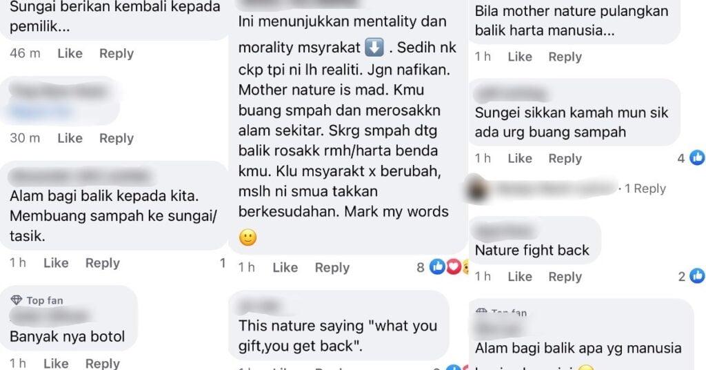 Bintulu Banjir, Tapi Keadaan Timbunan Botol Air Di Waterfront Jadi Bualan Netizen