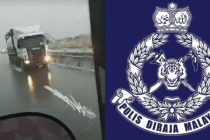 Takut Diperiksa Polis, Pemandu Lori Selamba Bawa Lori Lawan Arus Di Miri