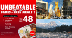 Promosi Kaw-kaw, Air Asia Lancar Tambang Murah RM 21 Ke Kuching Dan KK Siap Pakej 'Free Meals'