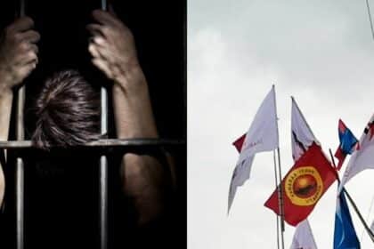 Padah Rosakkan Bendera Dan Poster Calon PRU, Seorang Lelaki Ditangkap Di Kuching