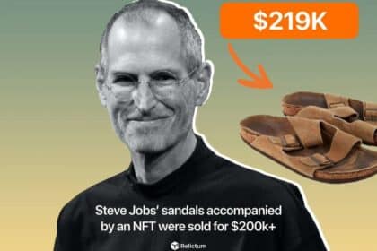 Tular Selipar Terpakai Milik Pengasas Apple Dilelong Hampir 1 Juta