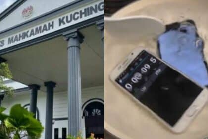 Selamba Rendam Telefon Rakan Dalam Air Panas, Lelaki Didenda RM 3 Ribu Di Kuching