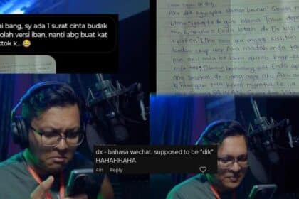 Romantik Bertukar Lucu, Gelagat Tiktoker 'Voiceover' Surat Cinta Bahasa Iban' Ini Cuit Hati Netizen