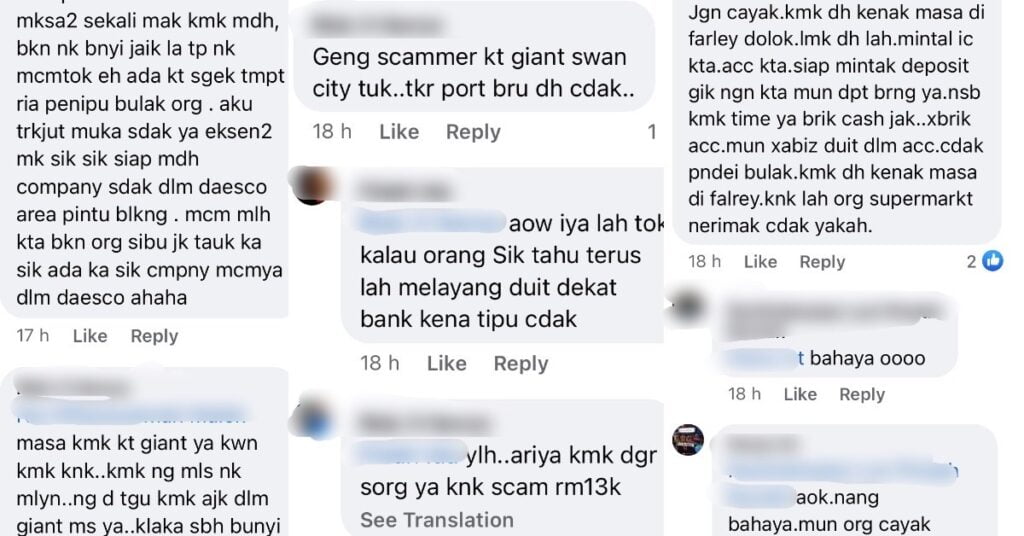 Serupa Kanopi Daftar Mengundi, Netizen Dedah Ianya Muslihat Scammer Di Sibu
