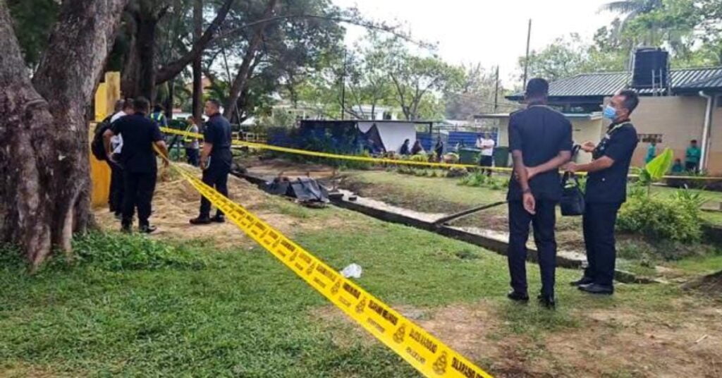 Mayat Lelaki Terapung Dalam Longkang Ditemui Oleh Orang Awam Di Tanjung Aru, Sabah