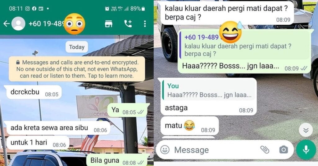 Tular Tangkapan Skrin Pelanggan Taip Pergi Matu Jadi Pergi Mati Buat Netizen Berdekah