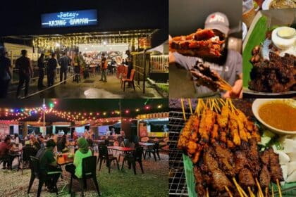 Port Untuk Santapan Malam, The Tapak Satay Kajang Ini Menyajikan Menu Menarik Di Samarahan