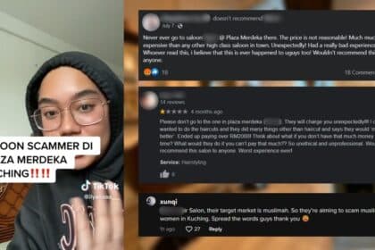 Salon 'Cekik Darah' Di Plaza Merdeka, Pelanggan Ini Luah Rasa Kesal Ditipu Harga Yang Ditawarkan