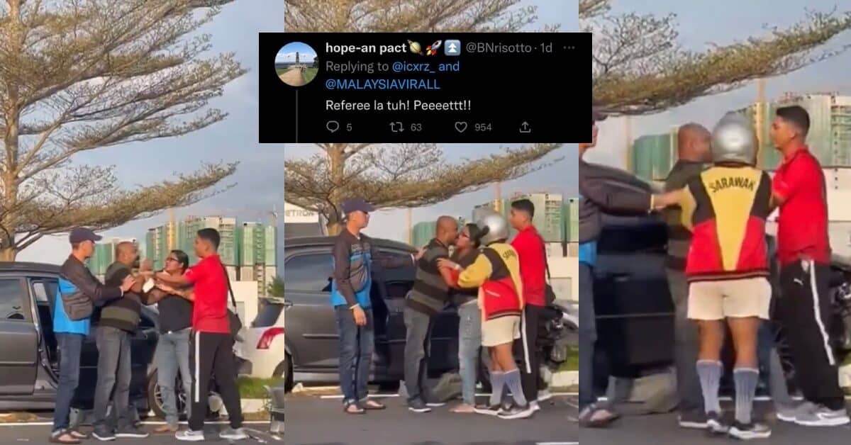 Tular Rakaman Gaduh Di Tepi Jalan, Tetapi Abang Baju Sarawak Ini Pula Jadi Perhatian Netizen