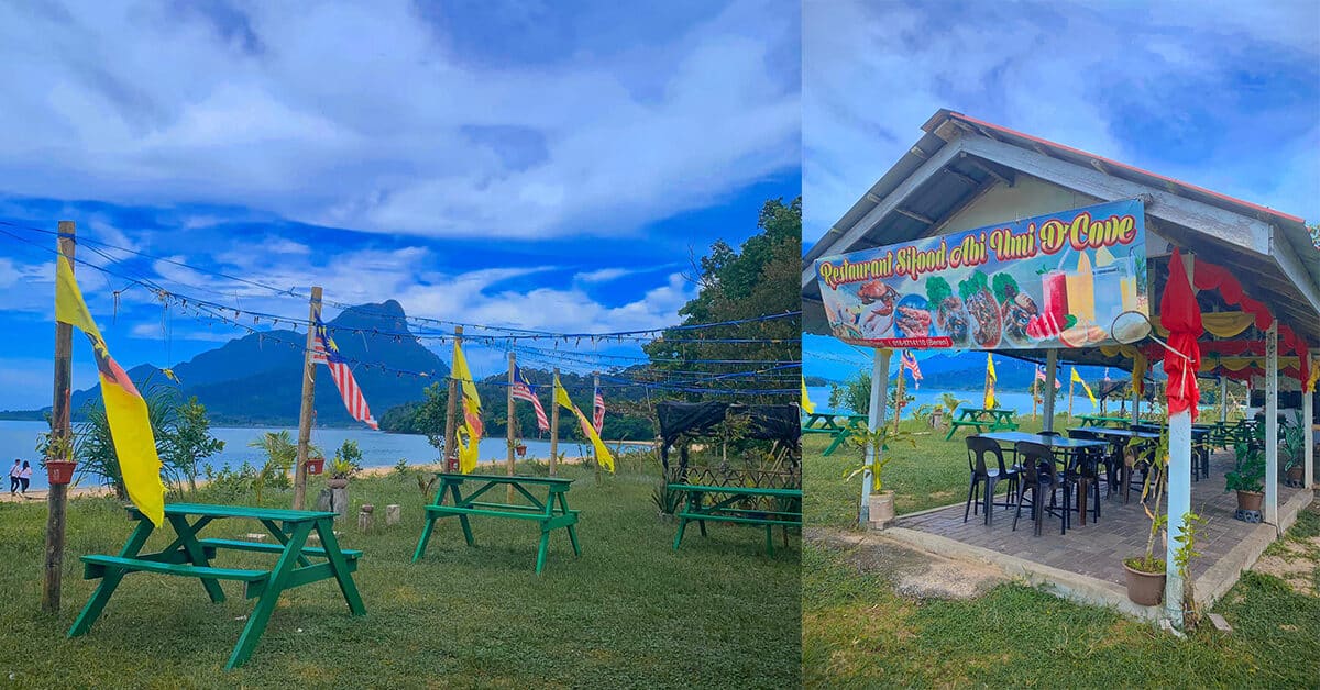 Sifood Abi Umi D'Cove, Nikmati Makanan Anda Sambil Santai Di Tepi Pantai