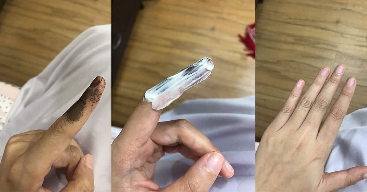 Buang Dakwat Mengundi Pada Jari Dalam Masa 10 Minit, Ini Cara Buatnya