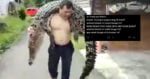 [VIDEO] Lelaki Ini Dilihat Angkat Buaya Balik Rumah, Buat Netizen Kagum Dan 'Confuse'