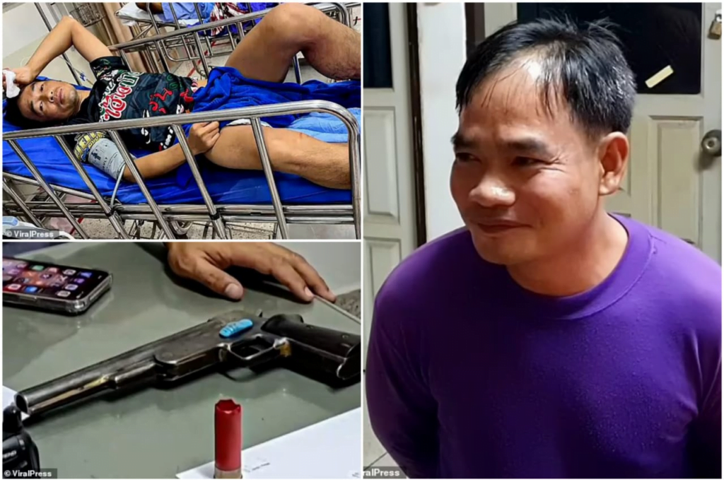 Akibat Cemburu Buta, Lelaki Mabuk Tembak Kemaluan Suami Bekas Isteri Hingga Parah