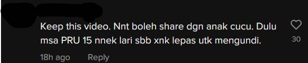 [VIDEO] Netizen Terhibur Lihat Wanita Ini Berlari Untuk Undi Kerana Tinggal Seminit