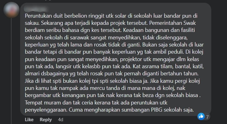 Masih Tiada Tindakan Sewajarnya, Keadaan Sekolah Daif Di Kapit Ini Buat Netizen Prihatin