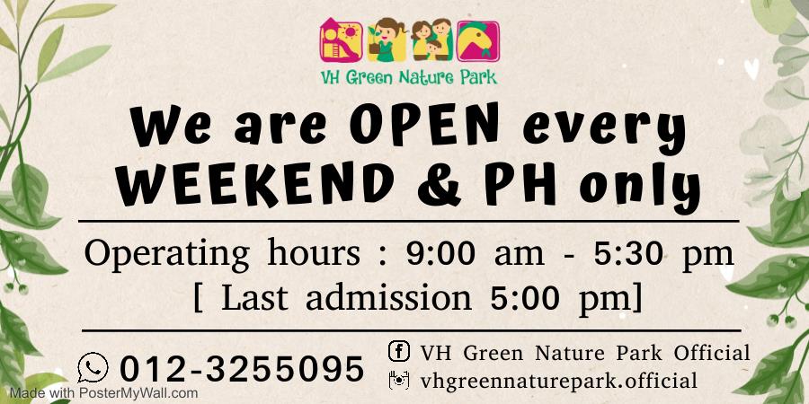 Sempena Cuti Sekolah, Ini 5 Aktiviti Menarik Ditawarkan Oleh VH Green Nature Park Matang