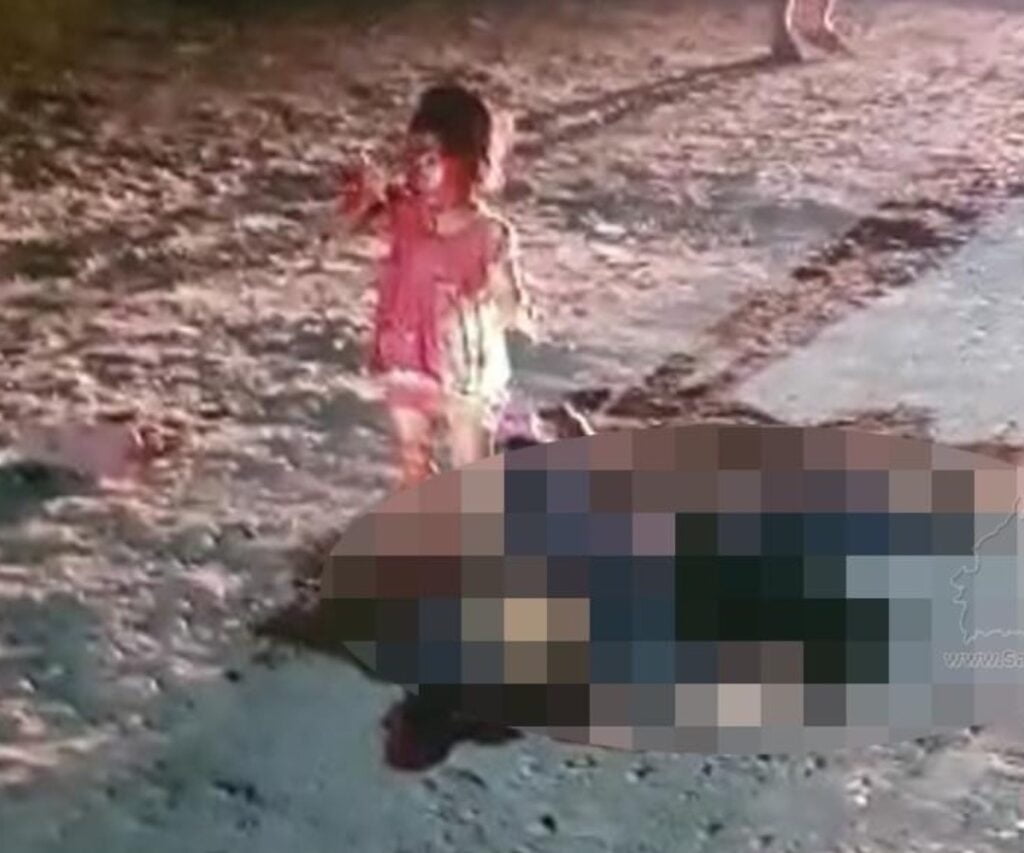 Tular Video Sayu Kanak-Kanak Menangis Disisi Mayat Ibunya Selepas Disamun Di Tawau