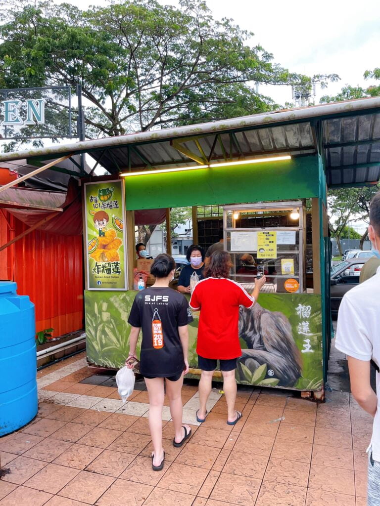 Gerai Durian Goreng Di Premier 101 Kuching Ini Pasti Buat Anda Ketagih