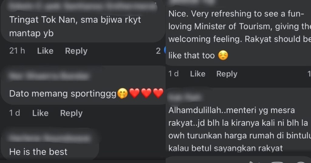 Tular Lagi Kelincahan Menari, Rakyat Puji Rasa Dekat Dengan Menteri Pelancongan