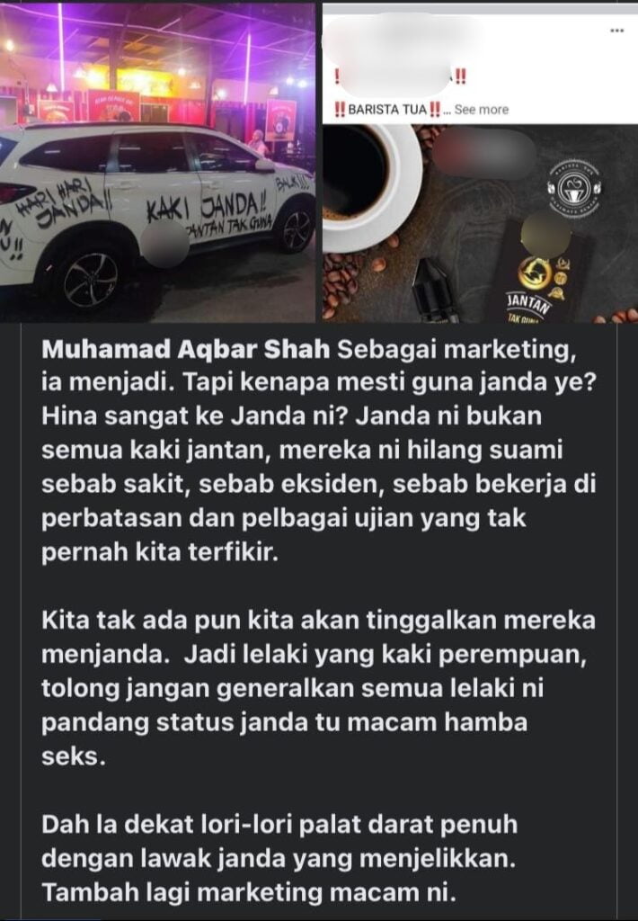 Tular Kenderaan Diconteng Sangkakan Suami Gila Janda, Rupanya Marketing Vape Jenama Tempatan