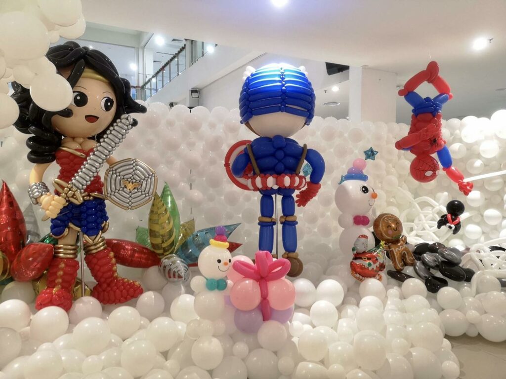 Bertemakan 'Cartoonland', Kunjungi Pameran Belon Di Aeroville Mall Kuching Cuti Sekolah Ini