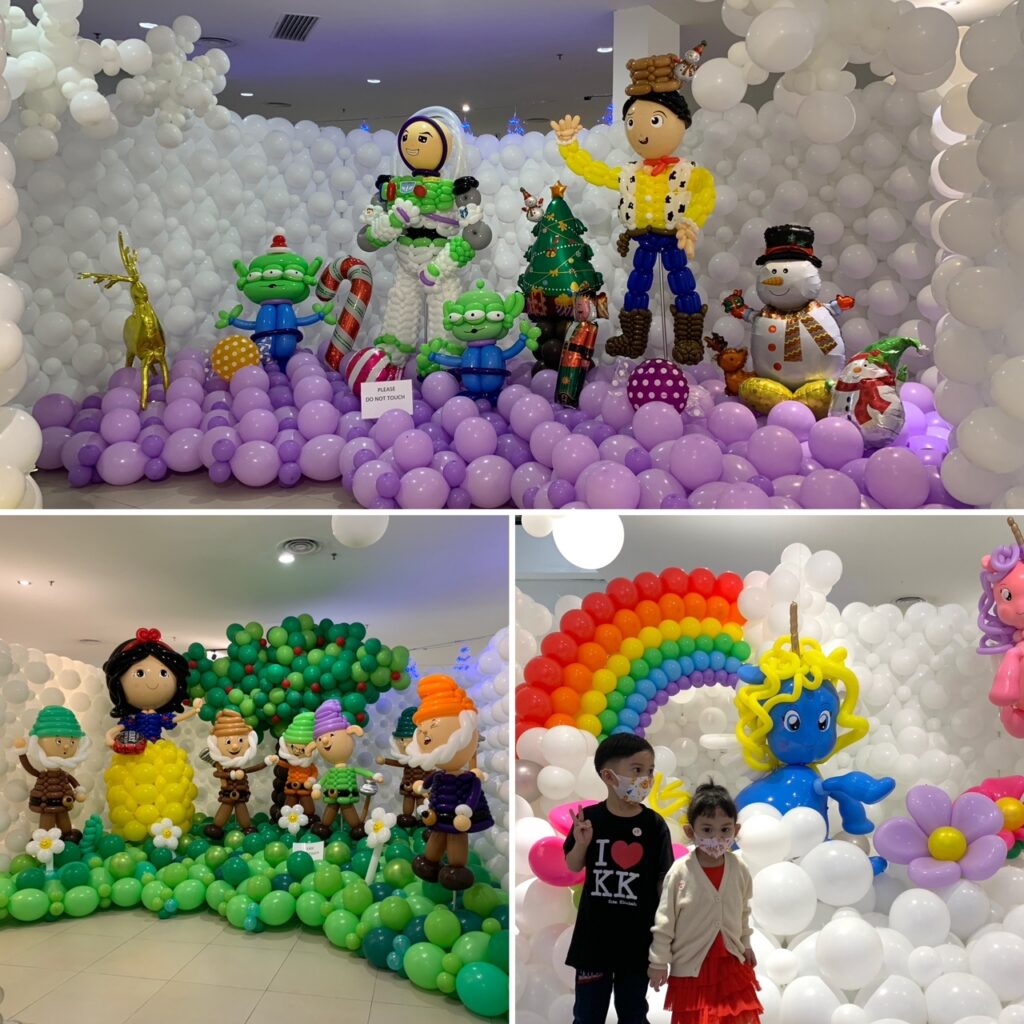 Bertemakan 'Cartoonland', Kunjungi Pameran Belon Di Aeroville Mall Kuching Cuti Sekolah Ini