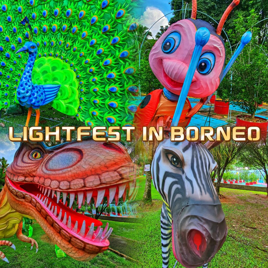 Bertemakan Haiwan, Kunjungi MBKS Dan Meriahkan 'Lightfest In Borneo' Musim Cuti Sekolah Ini