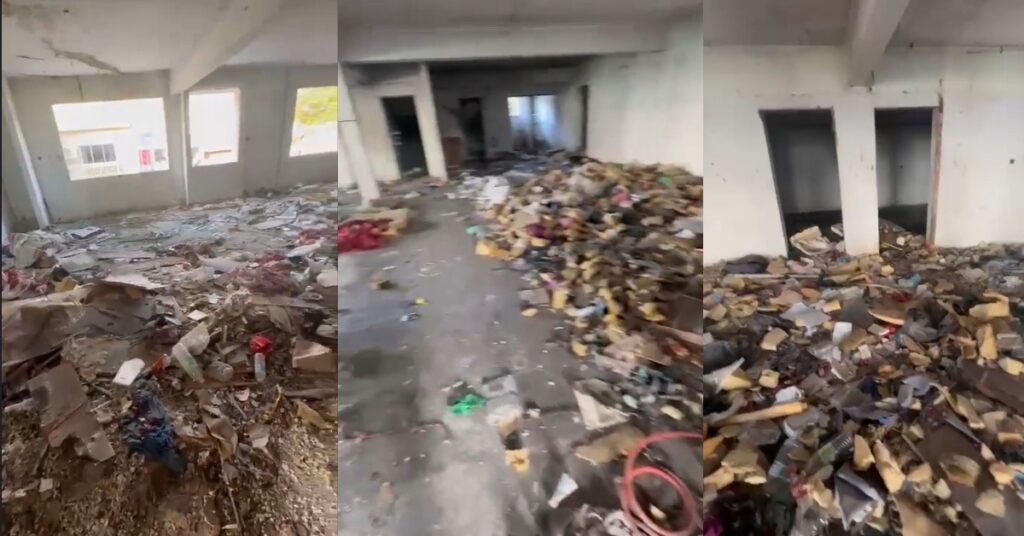 Tular Video Bangunan Lama Penuh Sampah Malah Jadi Sarang Gelandangan Di Bintulu