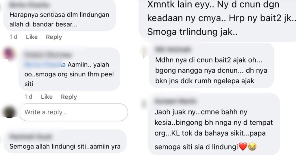Tular Siti Samarahan Kini Berada Di Semenanjung, Netizen Khuatir Akan Keselamatannya