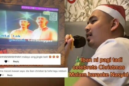 'Krismas Tapi Nyanyi Lagu Nasyid', Gelagat Lelaki Iban Ini Buat Netizen Terhibur