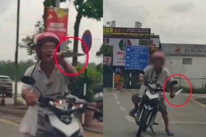 Mengamuk Sambil Hayun Pisau Di Tempat Awam, Polis Cekup Suspek Umur 50-an Di Sibu