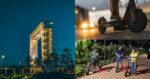 Pertama Di Kuching, Sewa E-scooter Dan Terokai Batu Kawa Riverbank Park Malam Hari