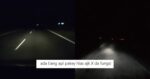 Nyaris 'Accident' Di Sejingkat, Netizen Berang Jalan Gelap Tanpa Lampu Jadi Punca