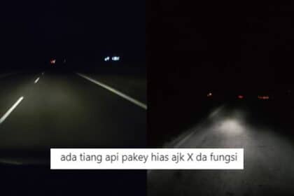 Nyaris 'Accident' Di Sejingkat, Netizen Berang Jalan Gelap Tanpa Lampu Jadi Punca