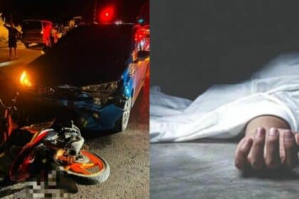 Dirempuh Dari Belakang, Penunggang Motosikal Maut Di Jalan Bau