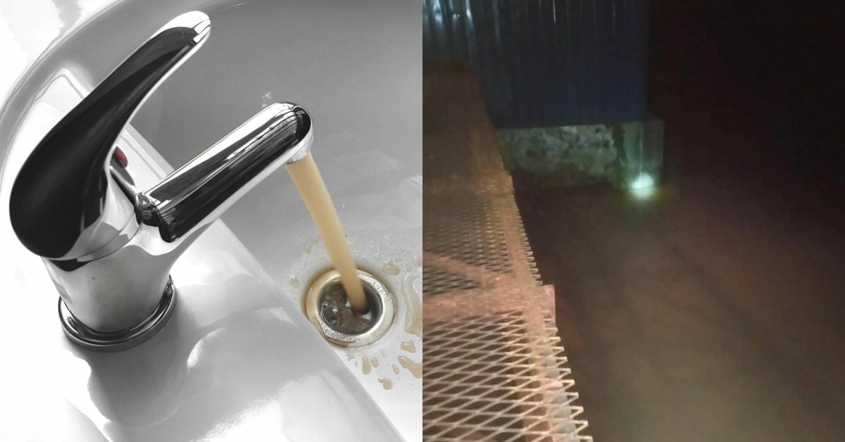 Air Berkelodak Dan Berpasir, Lundu Alami Masalah Bekalan Air Bersih Sejak Semalam