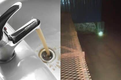 Air Berkelodak Dan Berpasir, Lundu Alami Masalah Bekalan Air Bersih Sejak Semalam