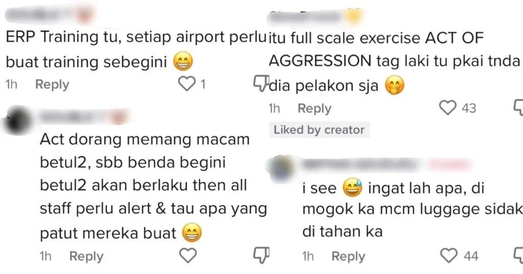 Tular Rakaman Kekecohan Di KIA, Rupanya Hanya Sekadar Simulasi Kecemasan