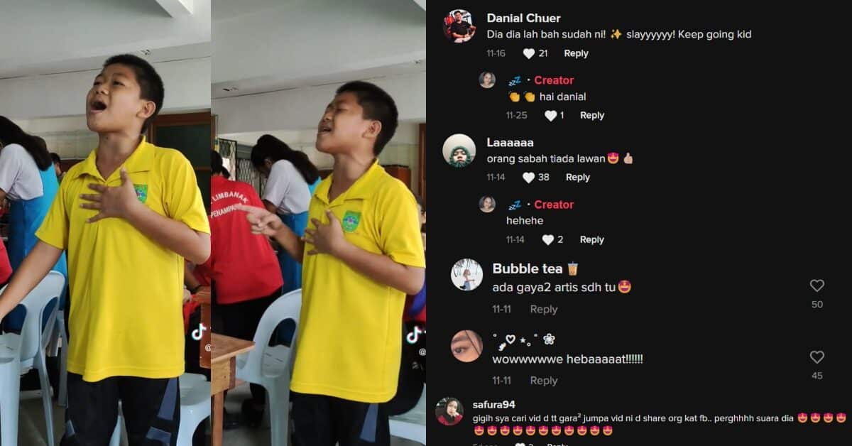 'Dah Macam Persembahan Konsert', Suara Lunak Pelajar Dari Sabah Ini Buat Netizen Kagum