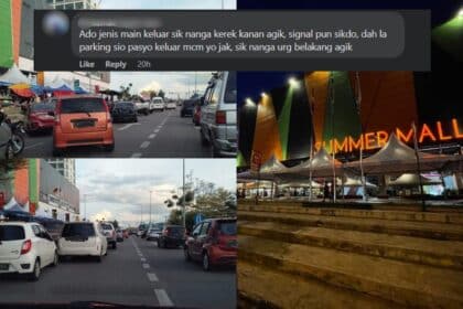 Ganggu Lalulintas, Kenderaan Parking 'Merata' Depan Summermall Undang Geram Netizen