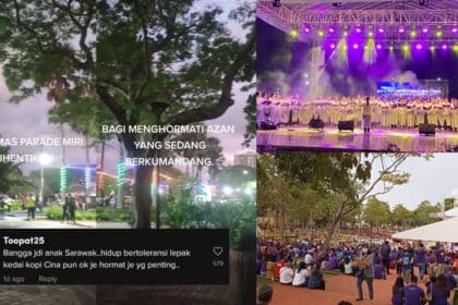 Ini Barulah Sarawak, Perarakan Krismas Di Miri Henti Seketika Azan Berkumandang Buat Netizen Bangga
