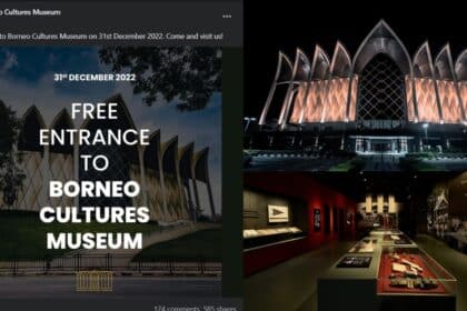 Khas Buat Semua, Borneo Cultures Museum Tawar Tiket Masuk Percuma Pada 31 Disember Ini