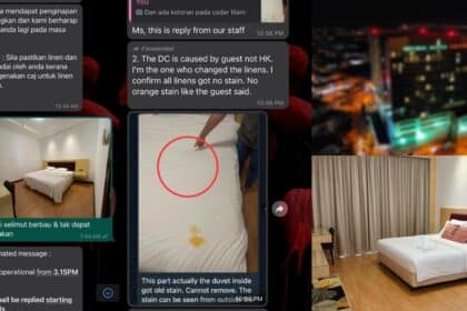 Luah Kesal Dituduh Kotorkan Cadar, Tempat Penginapan Di Kuching Ini Terima Kecaman Hebat Netizen