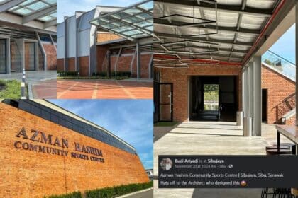 Nampak Macam Di UK, Pusat Sukan Komuniti Di Sibu Jaya Ini Buat Netizen Teruja
