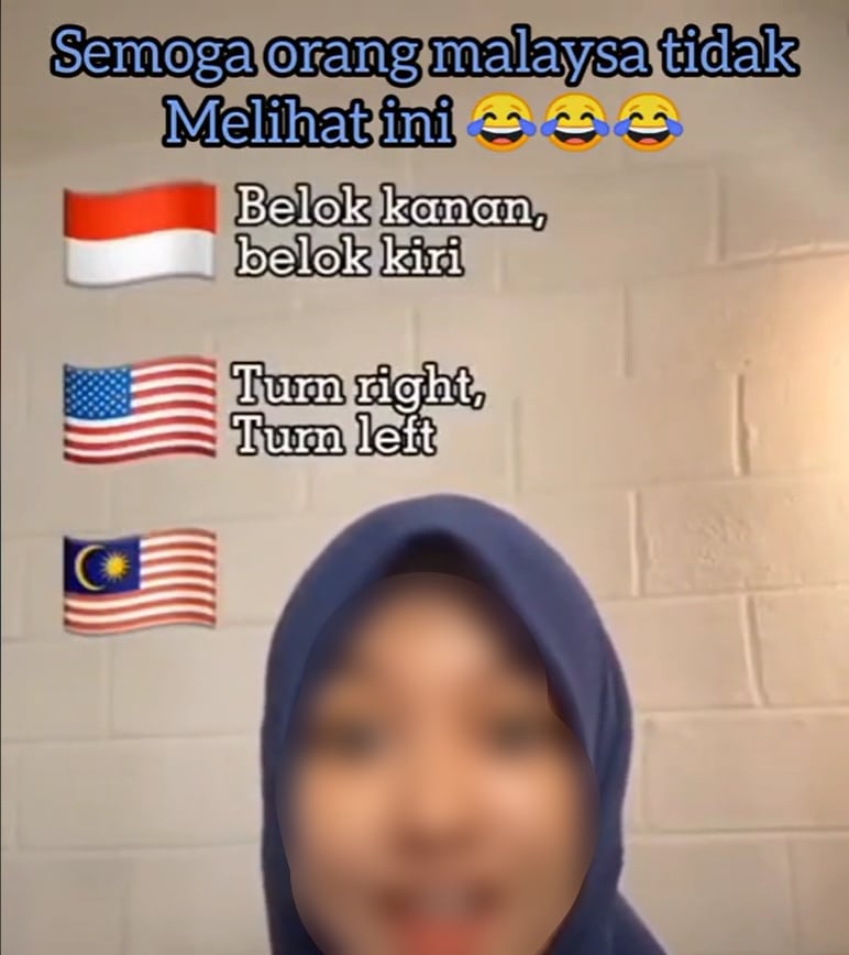 Didakwa Sengaja Perlekeh Bahasa Malaysia Di Tiktok, Wanita Dari Indo Ini Dikecam Hebat Netizen