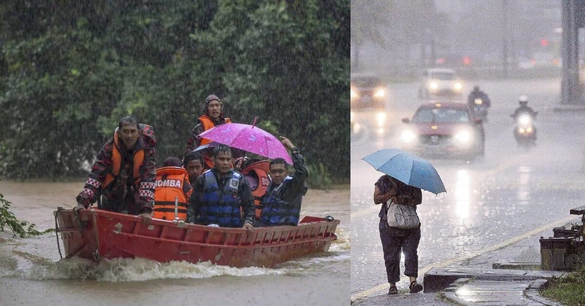 Timur Sabah Dan Semenanjung Dijangka Ribut Monsun Yang Berterusan Hingga 25 Disember Ini