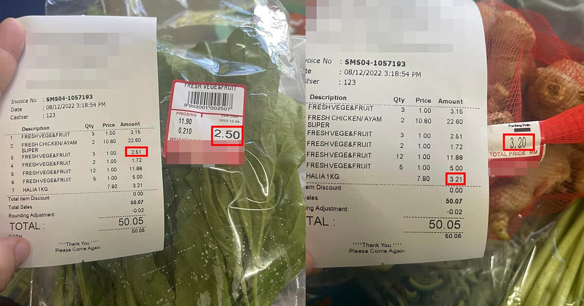 Harga Dipamerkan RM2.50 Tapi Mesin Tambah 1 Sen, Netizen Soal Sistem Supermarket Ini