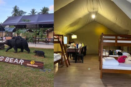 Siap Ada Aircon, Berkhemah Dengan Selesa Di Big Bear Family Camp Sematan