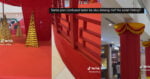 'Ni Santa Claus Datang Naik Lion Dance,' Hiasan Krismas x CNY Di Suria Mall Sabah Buat Netizen Terhibur