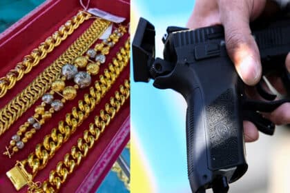 Seorang Lelaki Cuba Rompak Kedai Emas Dengan Pistol, Rupa-Rupanya Pistol Mainan